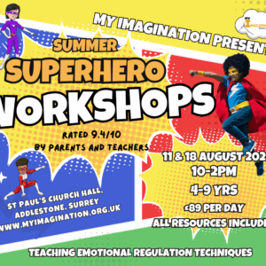 Superhero Workshop 11 August 2026