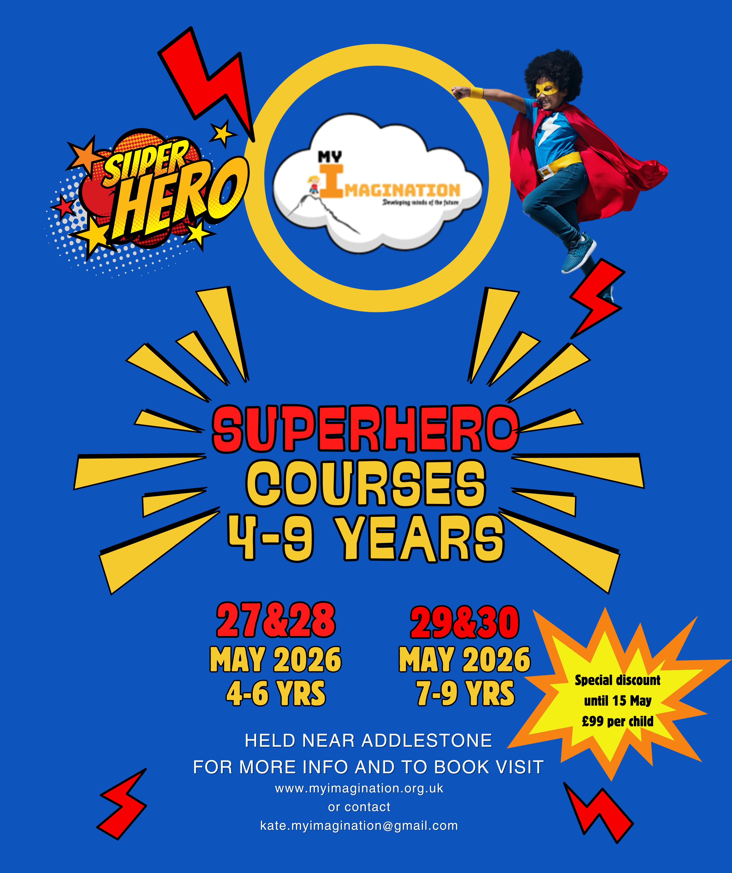 Superhero Workshops further dates
