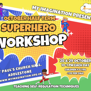 October half term Superhero workshop (4-6 yrs)
